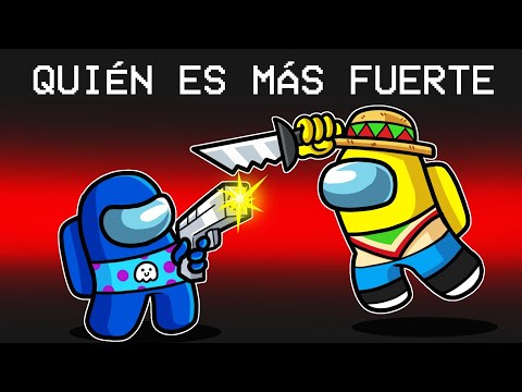 ¡Among Us PERO con PELEAS! 😲💪🏻 SILVIOGAMER en AMONG US thumbnail