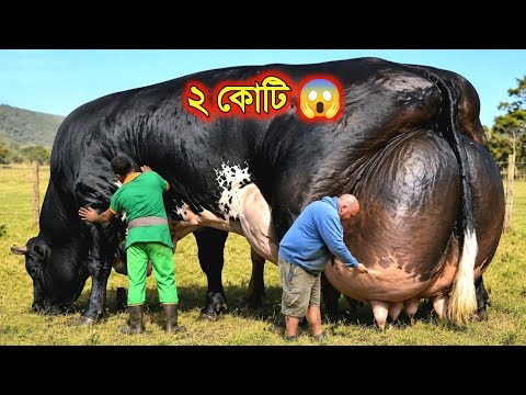 ১ দিনে ১৫০ লিটার দুধ দেয় এই একটি গরু..! ? || কুরবানির গরুর হাট ২০২৬ | Gorur Hat 2026 thumbnail