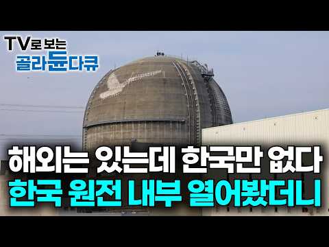 해외는 다 평평하게 만드는데 한국만 돔모양으로 만들었다. 도대체 뭐 들어있나 내부 열어보니｜멈추면 안 되는 원전이 3개월 동안 멈춘 이유｜원자력 발전소 현장｜극한직업｜#골라듄다큐 thumbnail