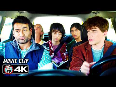 Kumail Nanjiani Teaches Driving Scene | DRIVER'S ED (2026) Movie CLIP 4K thumbnail