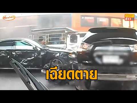 เฉียดตาย เปิดใจคนขับรถจอดคร่อมราง อยู่ข้างรถเมล์ เหตุรถไฟชน thumbnail