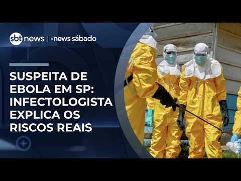 Caso suspeito de Ebola em SP: infectologista explica riscos e próximos passos | #NewsSábado thumbnail