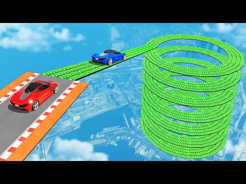 INSANE SPEED LOOP Race in GTA 5! thumbnail