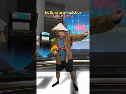 My Strict Asian Dad Plays ROBLOX Rivals For The FIRST Time.. thumbnail