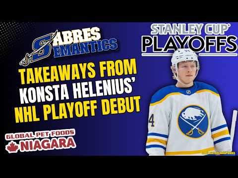 "I thought Konsta Helenius was a big impact, he's so poised as a 20-year-old" - Sabres Semantics thumbnail