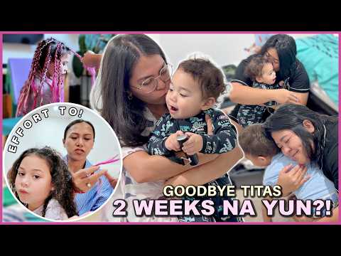 LAST HIRIT NA BONDING WITH TITAS BEFORE SILA UMALIS! EFFORT ANG PAG TANGAL NG BRAID! ❤️ | rhazevlogs thumbnail