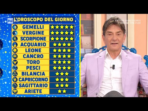 L'oroscopo di Paolo Fox - I Fatti Vostri 20/05/2026 thumbnail