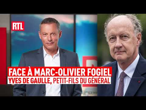 Yves de Gaulle, petit-fils du général, face à Marc-Olivier Fogiel sur RTL | intégrale thumbnail