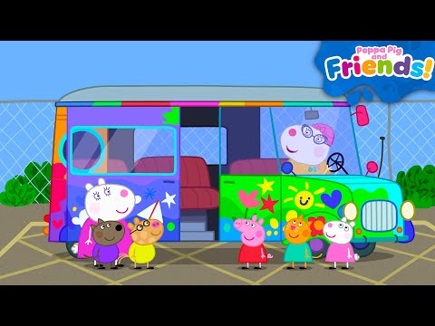 Peppa Pig & Friends PAINT Granny Sheep's Art Van! 🚐🎨 | Full Episodes | 1 HOUR thumbnail