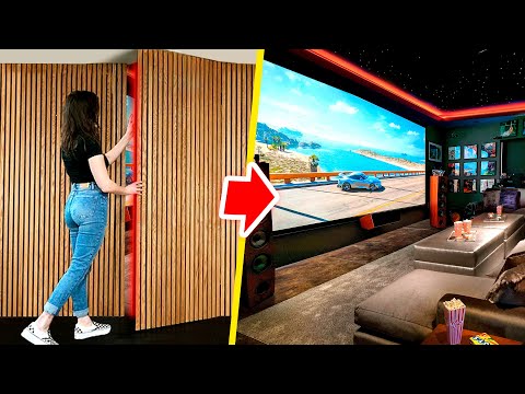 Construi una Habitacion Secreta en el Garaje  [Cine + Bunker] thumbnail