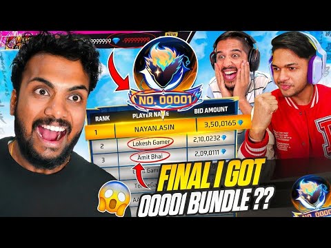 Finaly I Got 00001 Badge Bundle ? or 00007 Bundle - Garena Free Fire Max  thumbnail