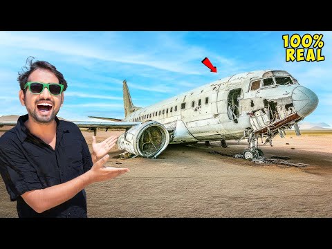 We Found a Crashed Airplane Graveyard! 😱 thumbnail