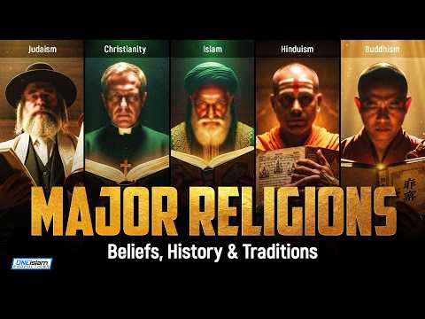 Five Major Religions: Beliefs, History & Traditions thumbnail
