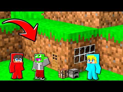 PRZEŻYŁEM 100 DNI w JEDNYM BLOKU w Minecraft! thumbnail