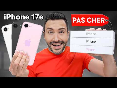 J'ai acheté les iPhone 17e ! (l'iPhone "pas cher" d'Apple) thumbnail