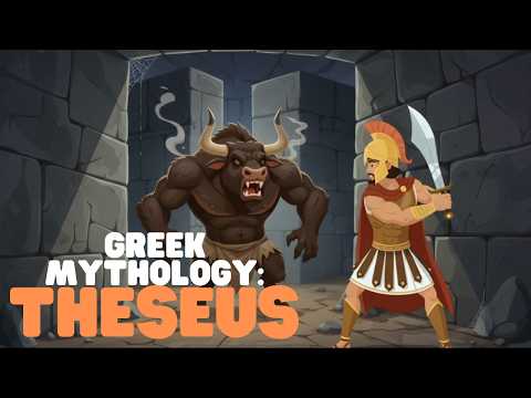 Greek Mythology: Theseus | Learn a fun story about Theseus and the Minotaur thumbnail