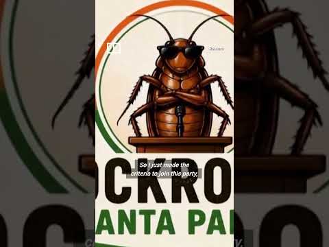 India's ‘cockroach’ movement goes viral thumbnail