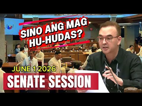 SINO ANG MAG HU-HUDAS? SENATE SESSION June 1  2026 thumbnail
