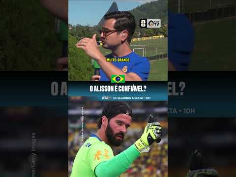 Falta um milagre em jogo grande pro Alisson ser abraçado pelos brasileiros? 🤔🤔 thumbnail