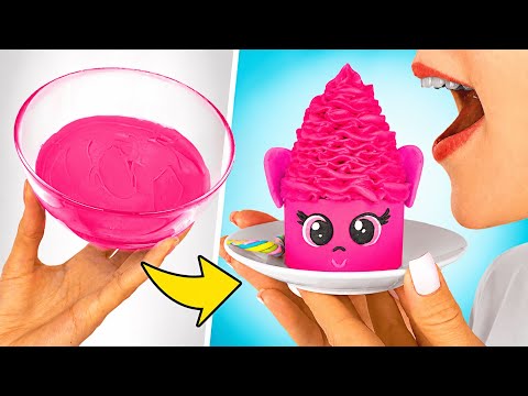Colorindo Delícias: Cupcakes Inspirados em Animações! | Receita DIY Divertida thumbnail