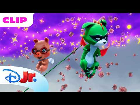 There's a Surprising Magistorm Over Magicamp! 🌨️🥺 | Magicampers | @disneyjr thumbnail