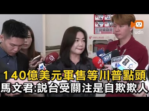 軍售等川普點頭 馬文君：說台受關注是自欺欺人 thumbnail