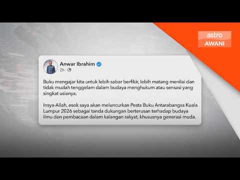 Amalan membaca bentuk masyarakat lebih matang - PM Anwar thumbnail
