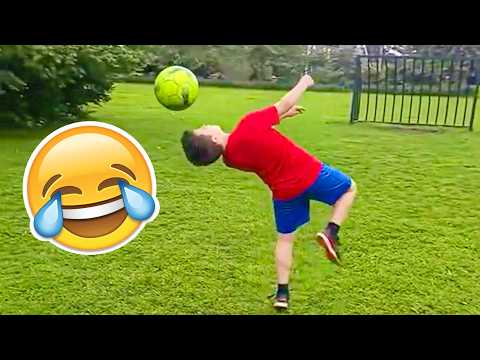 FUNNY FOOTBALL VIDEOS, SKILLS & GOALS #56 thumbnail