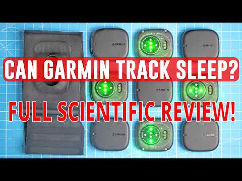 Garmin's Sleep Tracking - Scientific Test! (Garmin Index Sleep Monitor Review) thumbnail