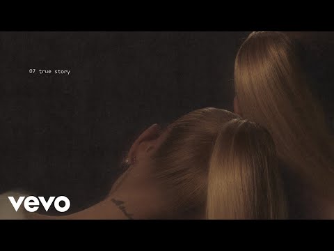 Ariana Grande - true story (lyric visualizer) thumbnail
