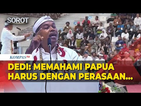 Emosional! Dedi Mulyadi Pidato di Papua: Dengan Perasaan, Tak Bisa Bertemu Strategi dan Taktik thumbnail