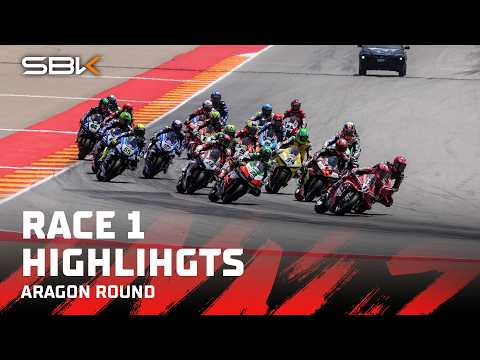 HIGHLIGHTS from Race 1 at Aragon 🚀 🔥 | 2026 #AragonWorldSBK 🇪🇸 thumbnail