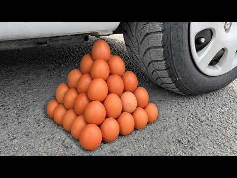 BIG EGG COCA COLA BALLOON VS CAR, Coca Cola Zero, PowerAde, Fanta, Sprite, Fruko and Mentos Diff Und thumbnail