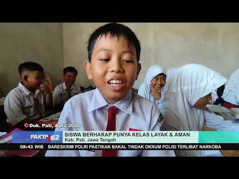 Ratusan Sekolah Rusak, Siswa Belajar Dihantui Rasa Takut thumbnail