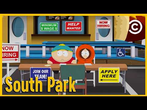 Aushilfe gesucht! Cartman & Kenny haben einen Job zu vergeben | South Park | Comedy Central thumbnail