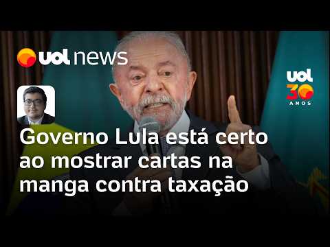 Governo Lula está certo ao mostrar cartas na manga contra taxação | Felipe Salto thumbnail