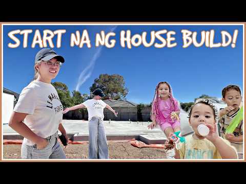 FINALLY! SINIMULAN NG I-BUILD ANG BAHAY! +  THEY ARE HOME! / RichZigzVlogs thumbnail