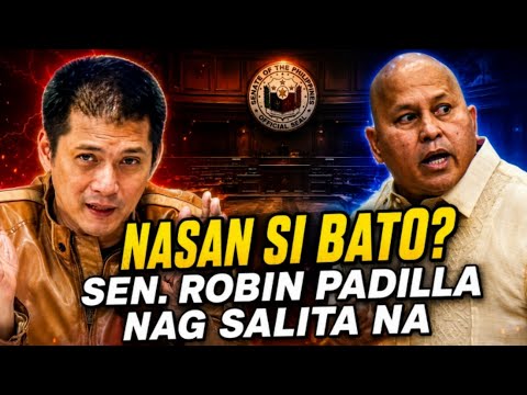 SEN ROBIN PADILLA NAGSALITA NA. NASAAN SI BATO thumbnail