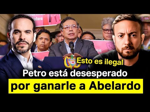 🚨 INDIGNANTE:  Petro está violando la ley electoral y está dispuesto a TODO | Agustín Laje thumbnail