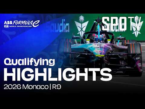 Highlights - E Prix Monaco | R9 | Qualifying [Formula E] thumbnail