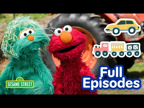 Tractors, Submarines, Planes, and MORE with Elmo & Friends!🛻🛩️ | FOUR Sesame Street Full Episodes thumbnail