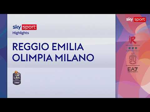 Basket Serie A, Reggio Emilia-Milano gara-3: gli highlights thumbnail