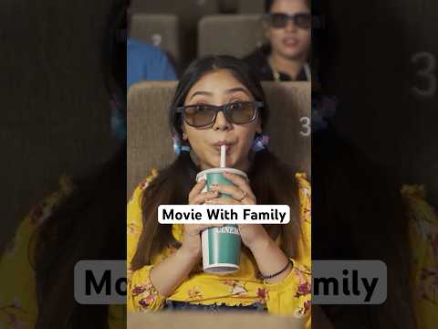 Indian Family In Movie Theatre | Indians And Cinema Hall | Maa Beta & Beti 😂 thumbnail