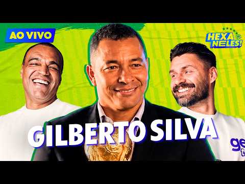 AO VIVO! GILBERTO SILVA e COPA DO MUNDO: resenhas do PENTA, 2006 e BRASIL x PANAMÁ | Hexa Neles! thumbnail