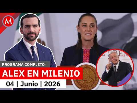 La presidenta Sheinbaum agradece el respaldo de AMLO | Alejandro Domínguez, 4 de junio de 2026 thumbnail