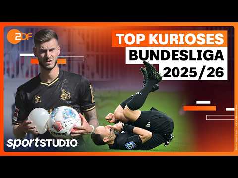 Top kuriose Momente der Bundesliga-Saison 2025/26 | sportstudio thumbnail