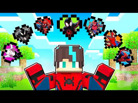 ¡Minecraft PERO hay CORAZONES de SPIDERMAN! ?? thumbnail
