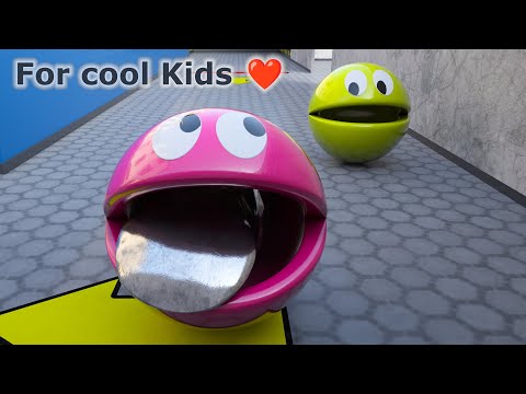Especially for Cool Kids: PacMan 3D V6 with Jelly 😋 ❤️ C4D4U thumbnail