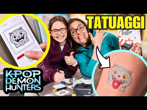 TATUAGGI KPOP DEMON HUNTERS: Macchina dei Tatuaggi Fai Da Te thumbnail