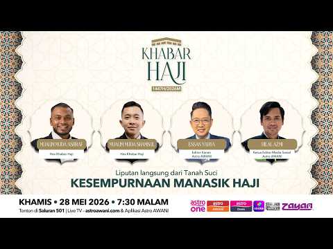 Khabar Haji 2026: Kesempurnaan manasik haji thumbnail